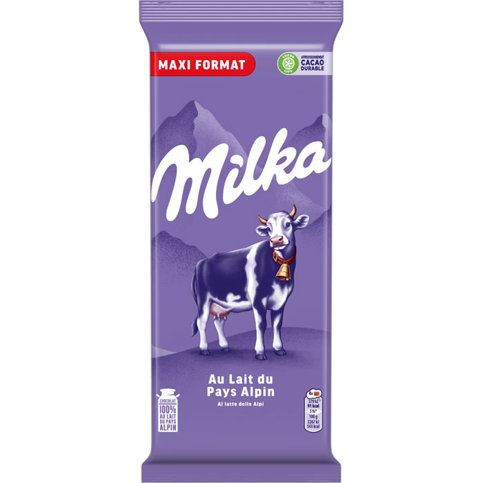 MILKA Tablette de chocolat au lait