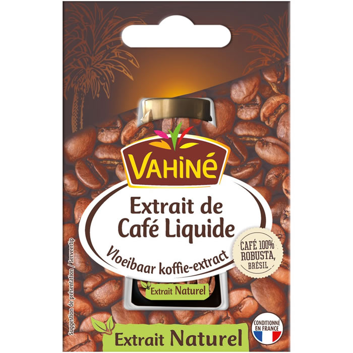 VAHINE Extrait de café liquide