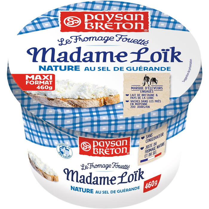 PAYSAN BRETON Madame Loïk Fromage frais fouetté nature