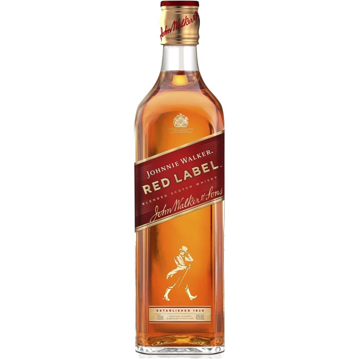 JOHNNIE WALKER Red label Blended scotch whisky