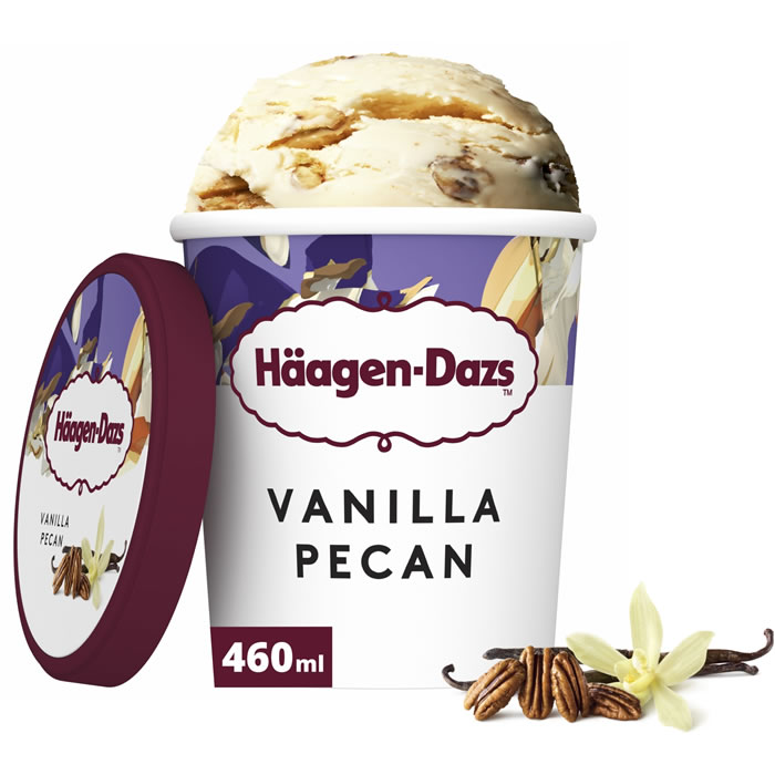 HÄAGEN-DAZS Crème glacée à la vanille et noix de pécan