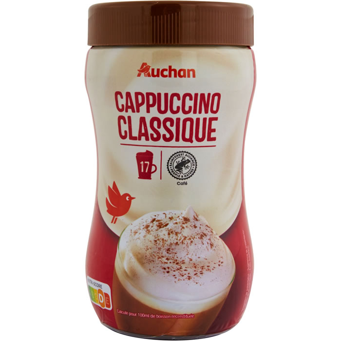 AUCHAN Préparation pour cappuccino