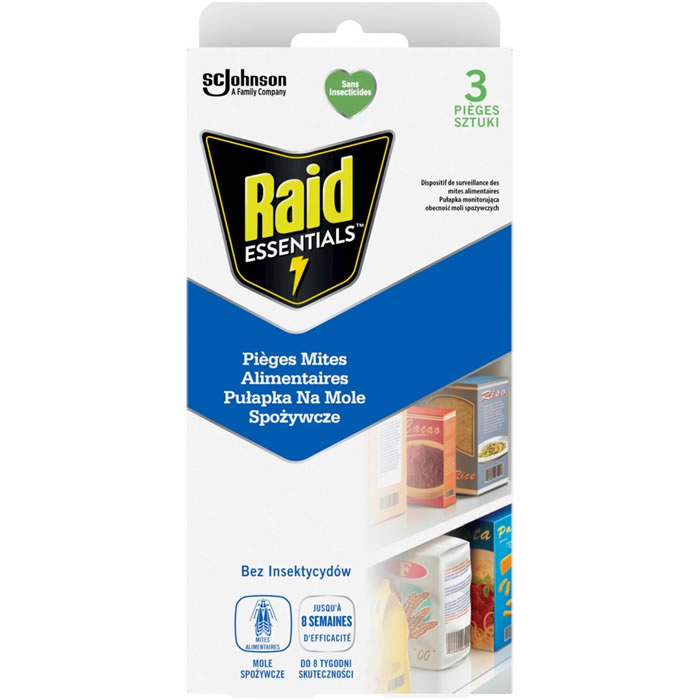 RAID Pièges anti-mites alimentaires