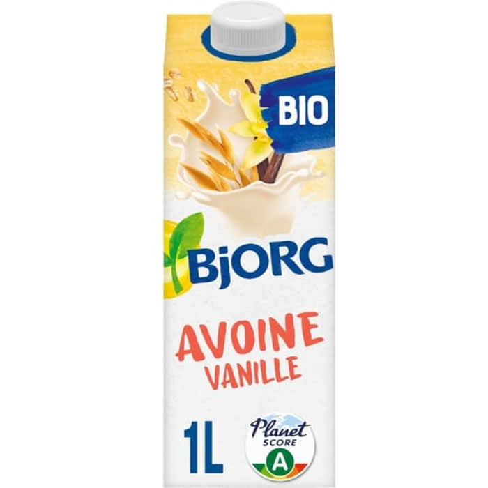 BJORG Boisson végé à l'avoine et vanille bio