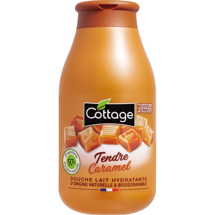 COTTAGE Gel douche parfum caramel