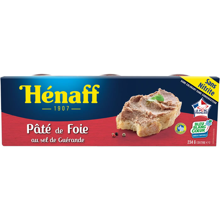 HENAFF Les recettes traditionnelles Pâté de foie