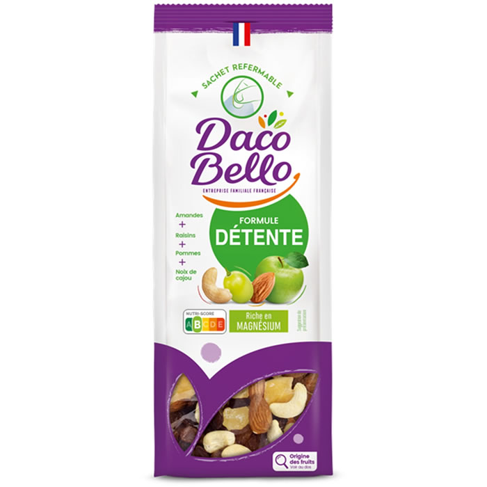 DACO BELLO Formule Détente Mélange de fruits secs et séchés