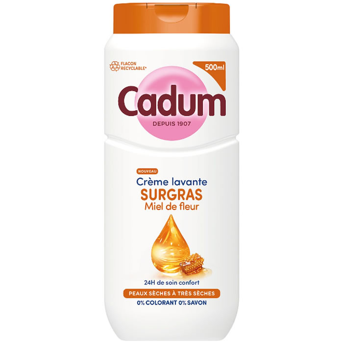 CADUM Surgras Crème douche au miel de fleurs