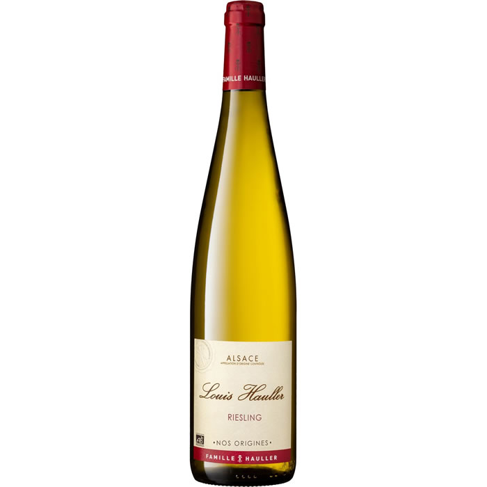 ALSACE Riesling Louis Hauller Vin blanc bio AOP