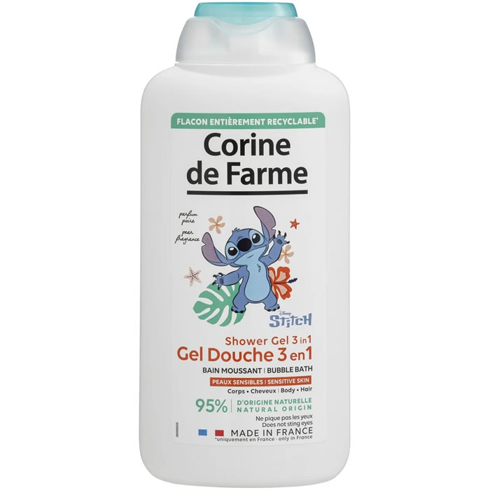 CORINE DE FARME Gel douche et shampoing 3en1 Lilo et Stitch