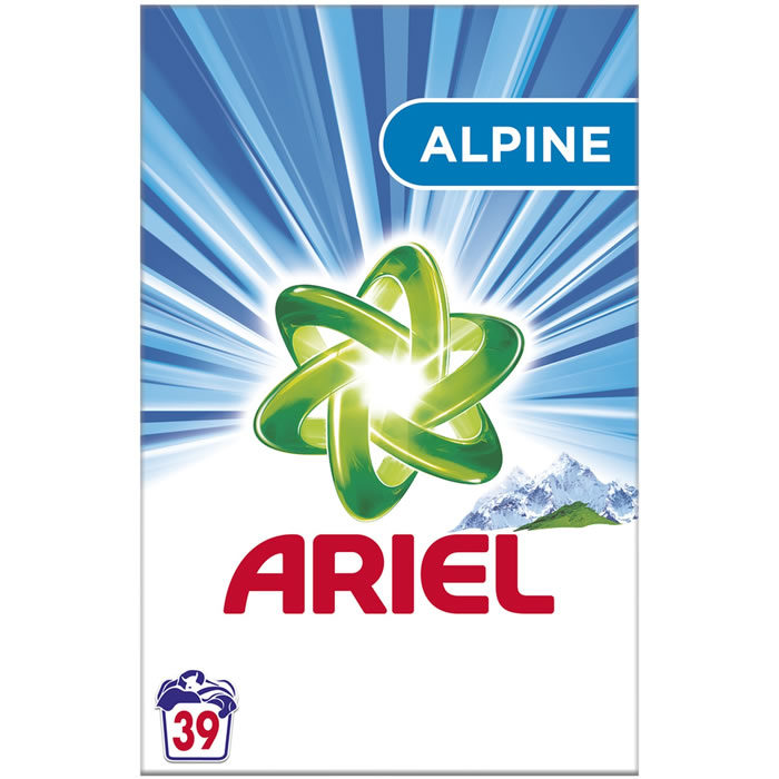 ARIEL Lessive poudre alpine