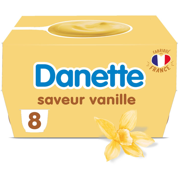 DANETTE Crème dessert à la vanille