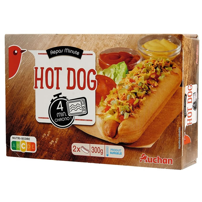AUCHAN Hot dog