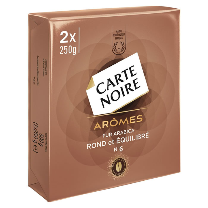 CARTE NOIRE Arômes Café moulu arabica N°6