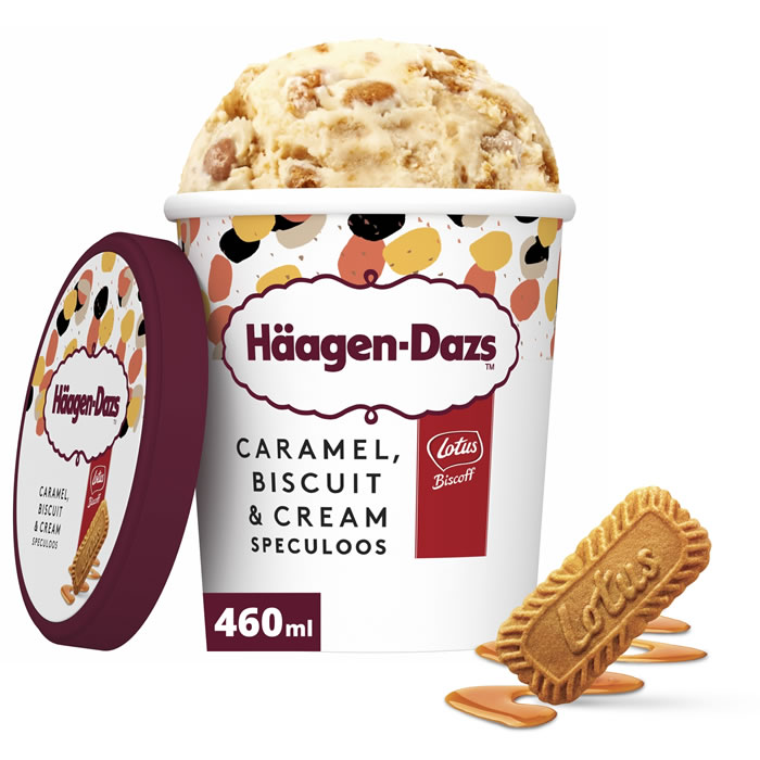 HÄAGEN-DAZS Crème glacée au caramel et speculoos