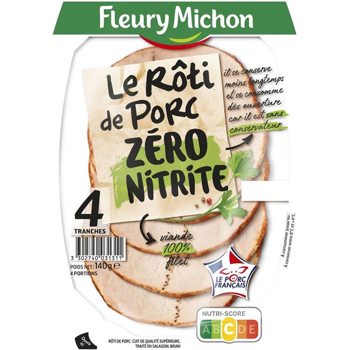 FLEURY MICHON Rôti de porc sans nitrite