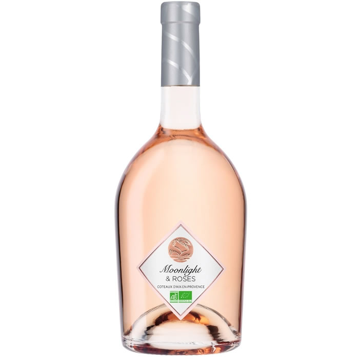 CÔTEAUX D'AIX EN PROVENCE Moolight & Rosés Vin rosé bio