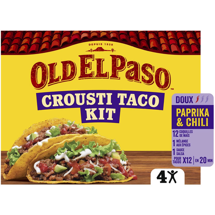OLD EL PASO Kit pour tacos doux