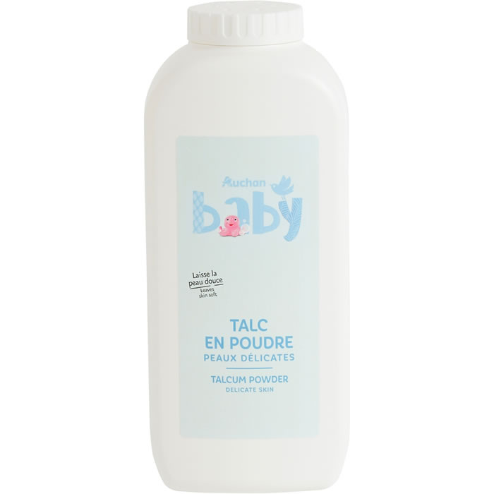 AUCHAN Baby Talc en poudre