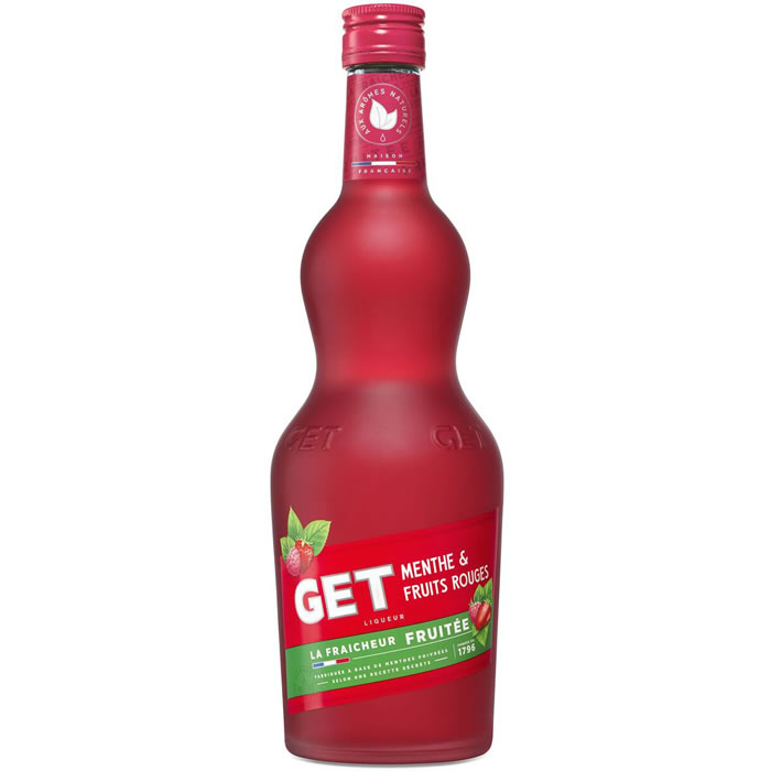 GET : Liqueur de menthe et fruits rouges : 70 cl | Livraison à domicile et  Drive