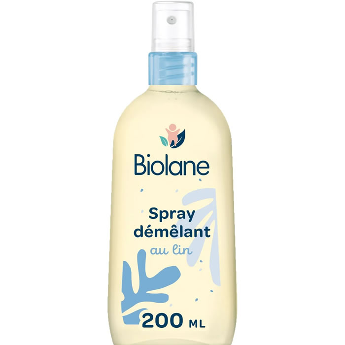BIOLANE Démêlant spray au lin sans rinçage