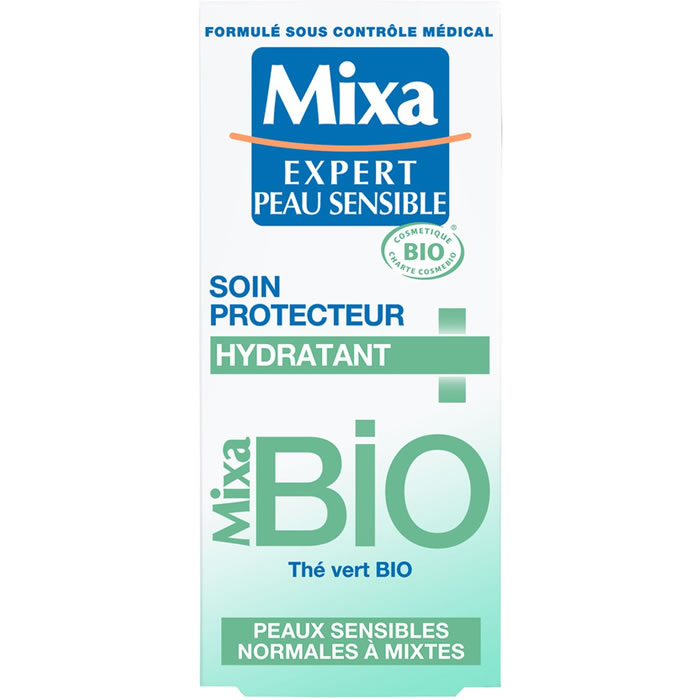 MIXA Expert peau sensible Soin protecteur hydratant bio