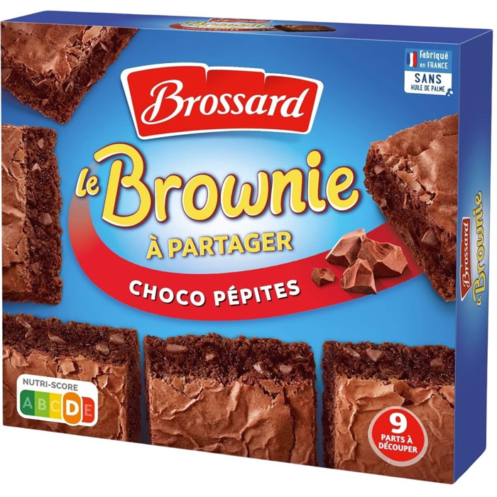 BROSSARD Gâteaux brownie aux pépites de chocolat