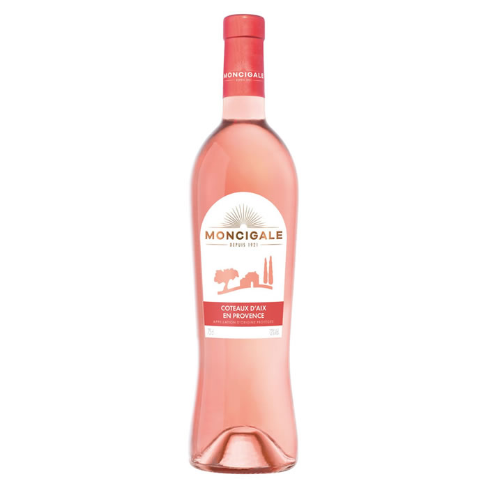 CÔTEAUX D'AIX EN PROVENCE AOP Moncigale Vin rosé