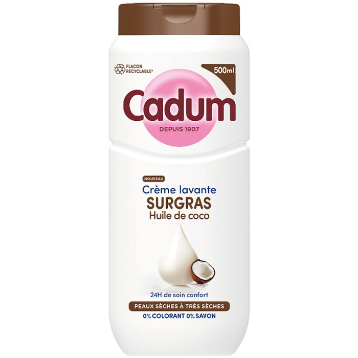 CADUM Surgras Crème douche à l'huile de coco