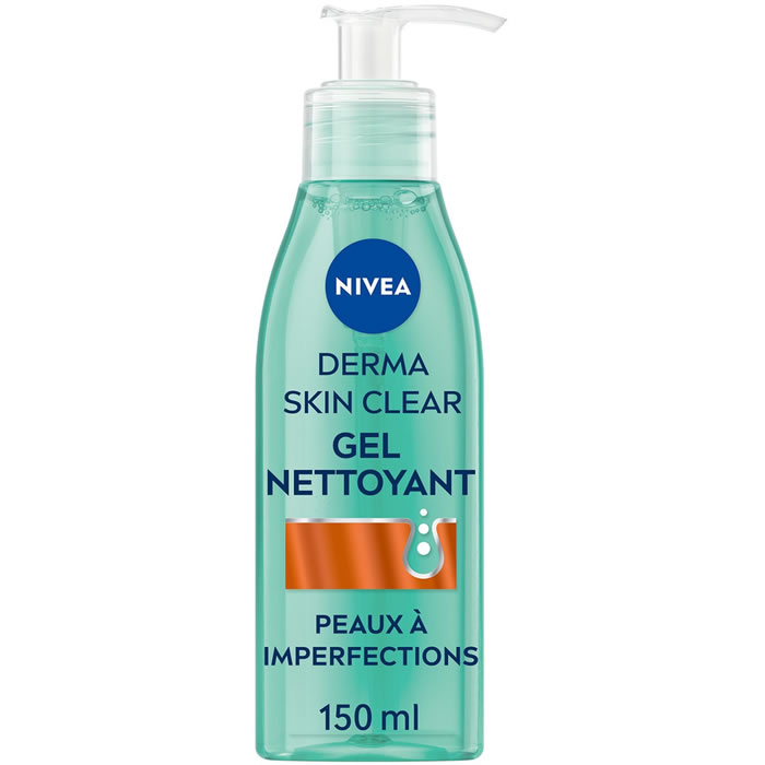 NIVEA Derma Skin Clear Gel nettoyant visage à l'acide salicylique