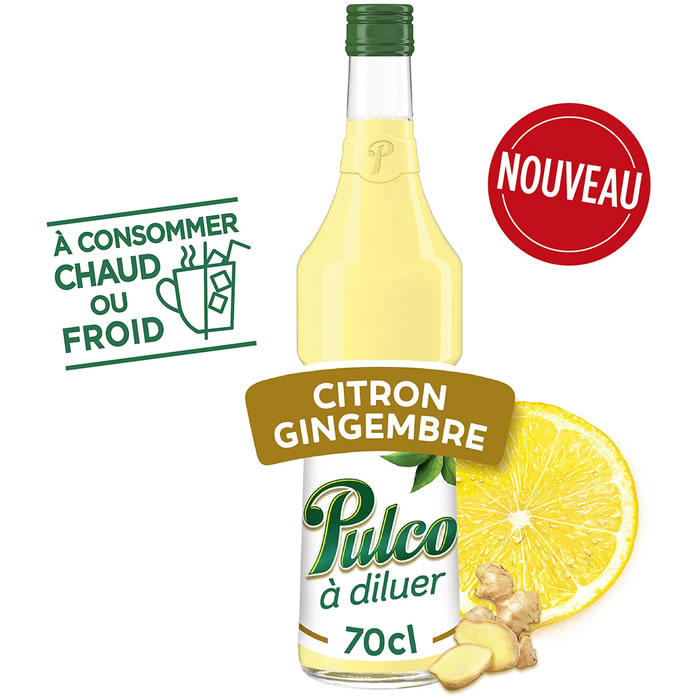 PULCO Concentré à la pulpe de citron et gingembre