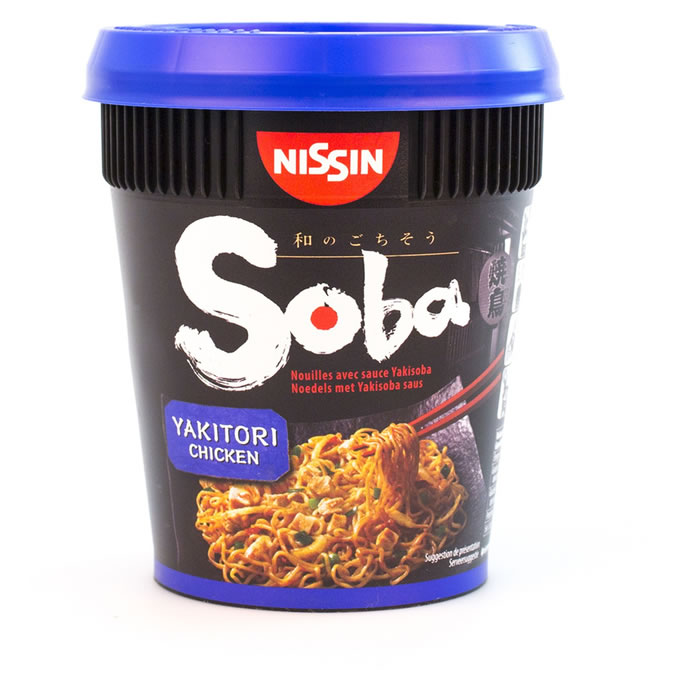NISSIN Soba Nouilles poulet avec sauce yakitori