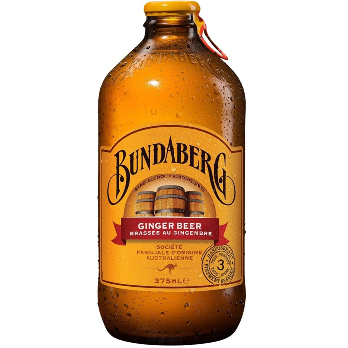 BUNDABERG Ginger Beer Boisson gazeuse au gingembre sans alcool