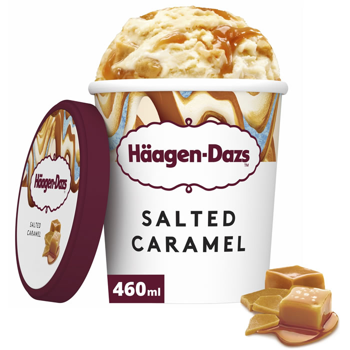 HÄAGEN-DAZS Crème glacée au caramel beurre salé