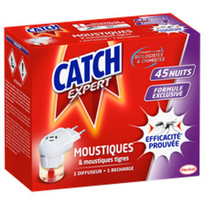 CATCH Diffuseur électrique anti-moustiques