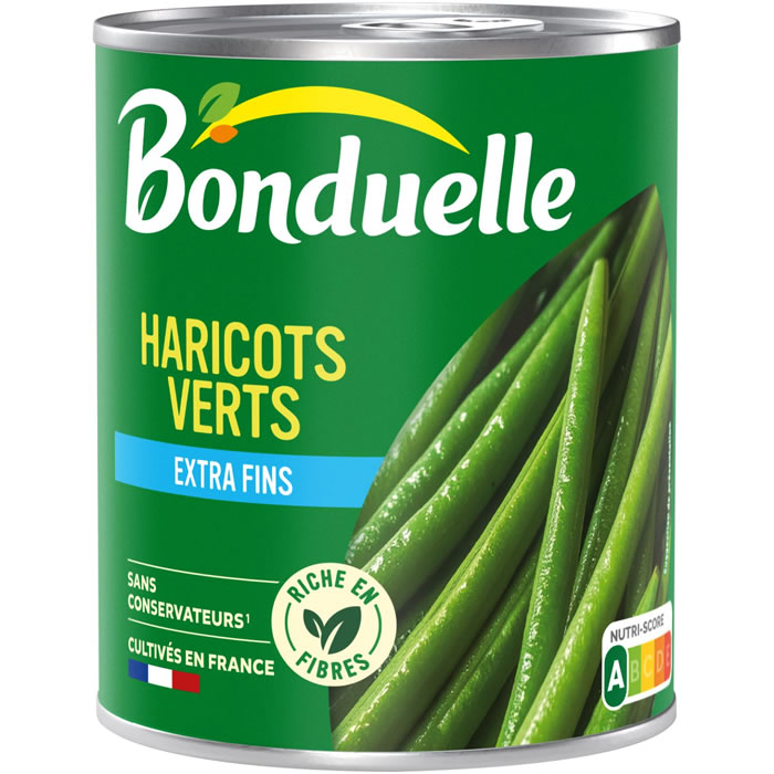 BONDUELLE Haricots verts extra fins