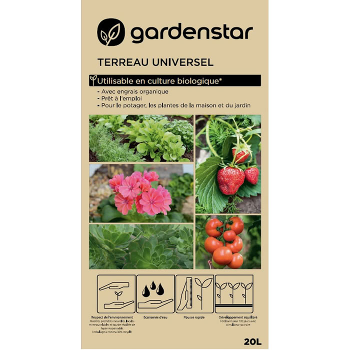 GARDENSTAR Terreau universel