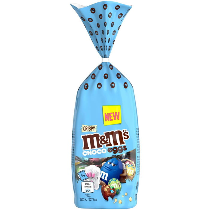M&M'S Crispy Oeufs en chocolat au lait