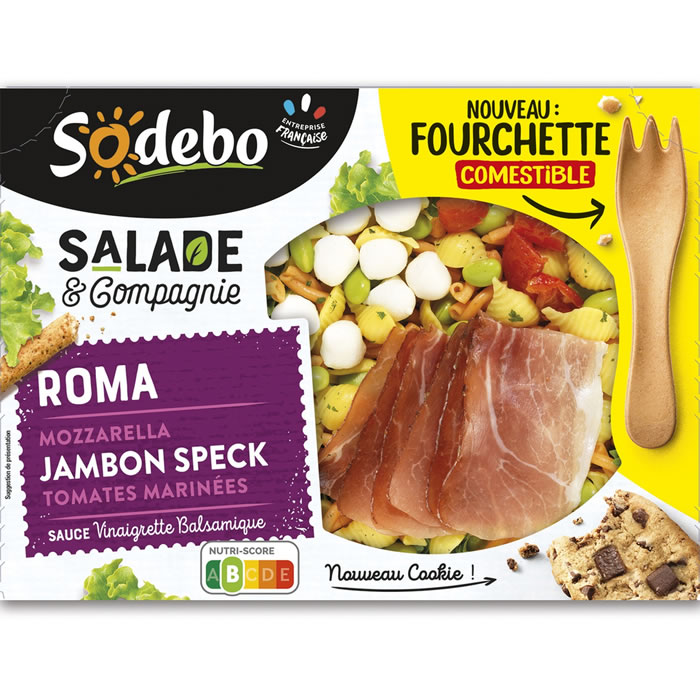 SODEBO Roma Salade de mozzarella, jambon speck et tomate