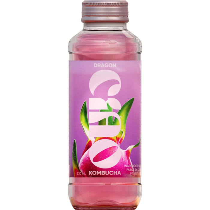 CIAO Squeezie Kombucha saveur fruit du dragon