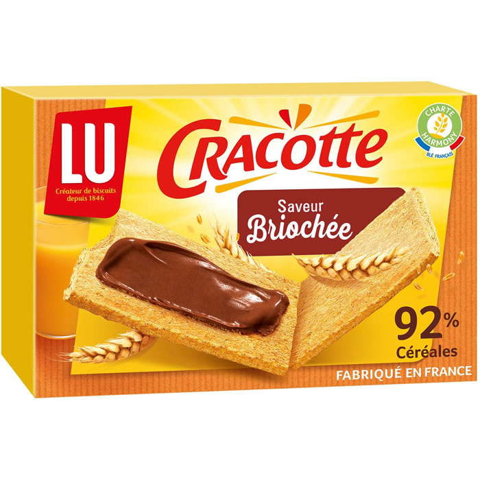 CRACOTTE Tartines craquantes briochées