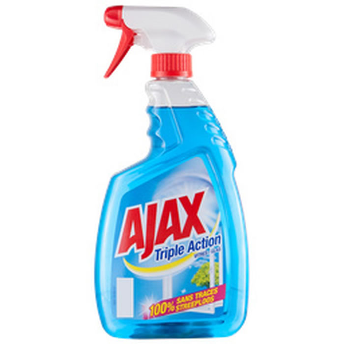 AJAX Nettoyant spray vitres triple actions