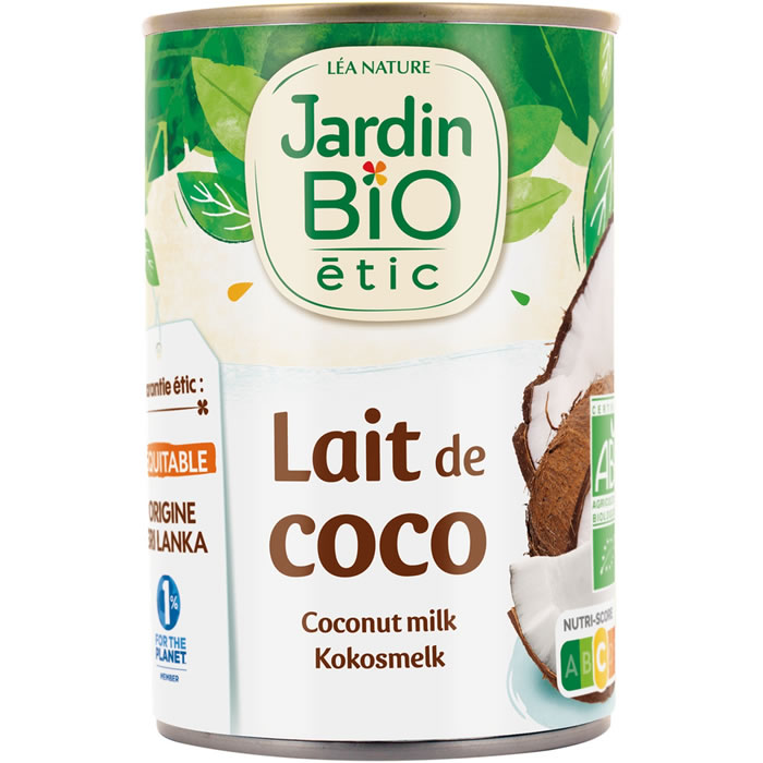 JARDIN BIO Étic Lait de coco bio