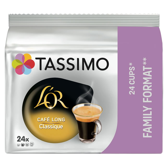 TASSIMO L'Or Dosettes de café café allongé