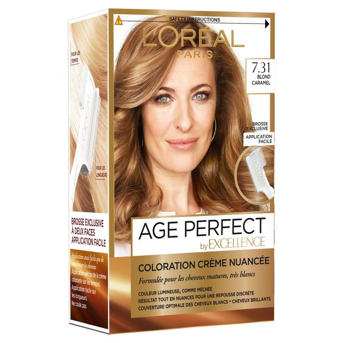 L'OREAL Age Perfect By Excellence Coloration permanente 7.31 blond caramel