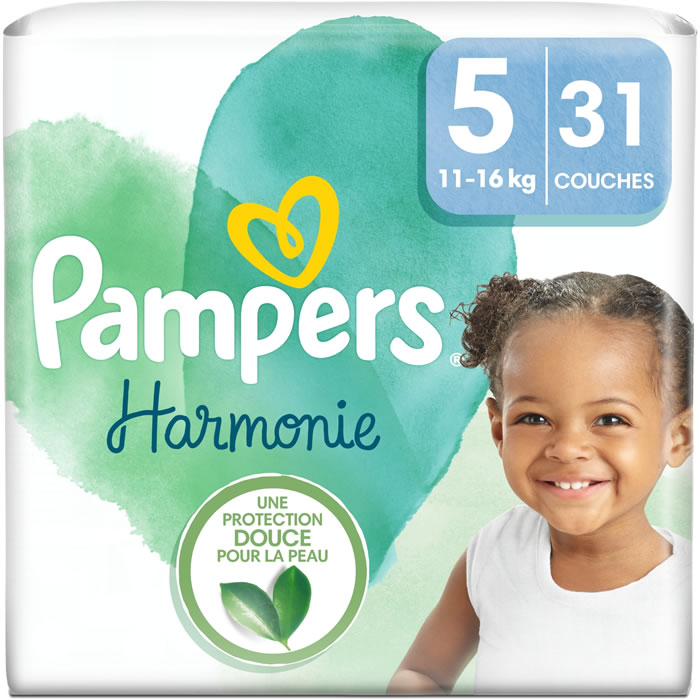 PAMPERS Harmonie Couches taille 5 (11-16 kg)