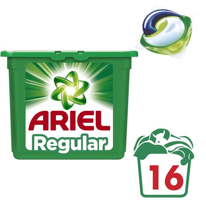 ARIEL 3 en 1 Pods Lessive capsules original