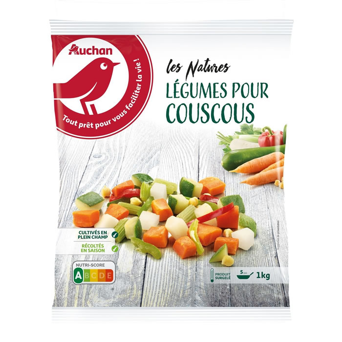 AUCHAN Légumes pour couscous