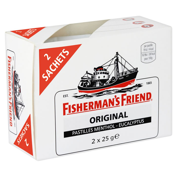 FISHERMAN'S FRIEND Pastilles au menthol et eucalyptus