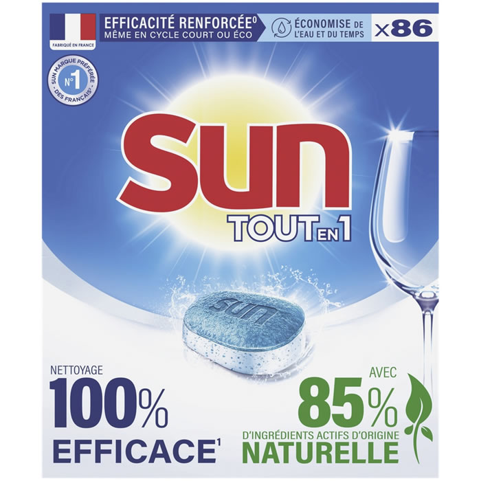 SUN Tout-En-1 Tablettes lave-vaisselle